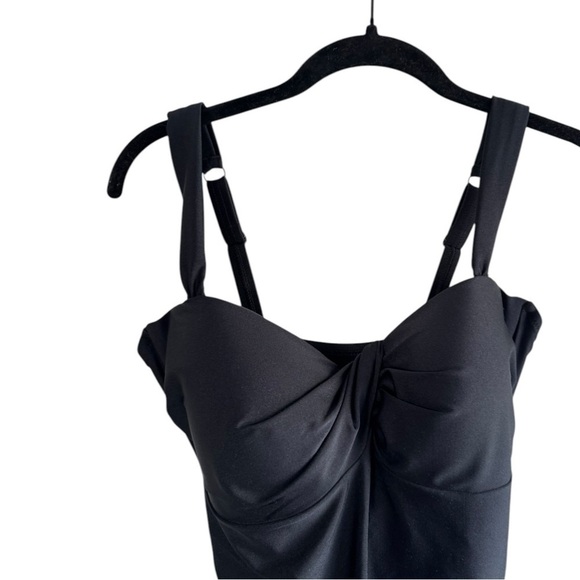 New! Profile by Gottex Black One Piece Swimsuit - Picture 3 of 4
